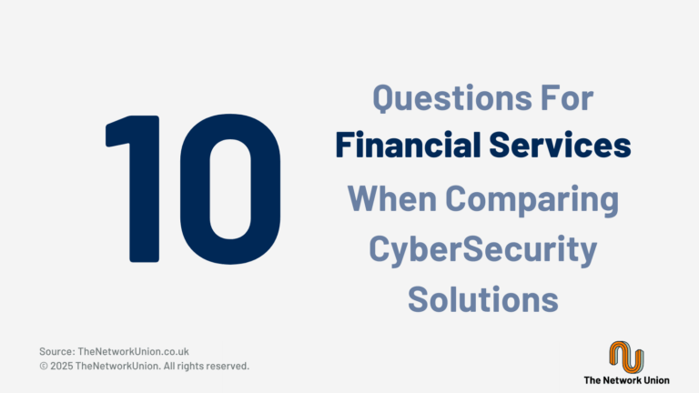 10 Questions for Financial Services When Comparing CyberSecurity Solutions.