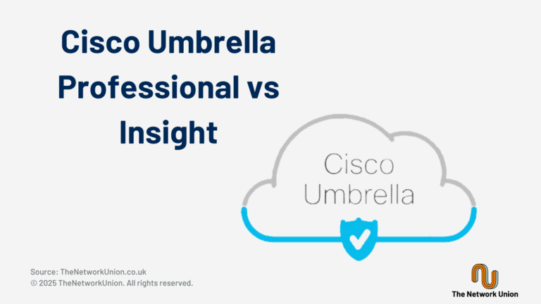Cisco Umbrella Professional vs Insight.