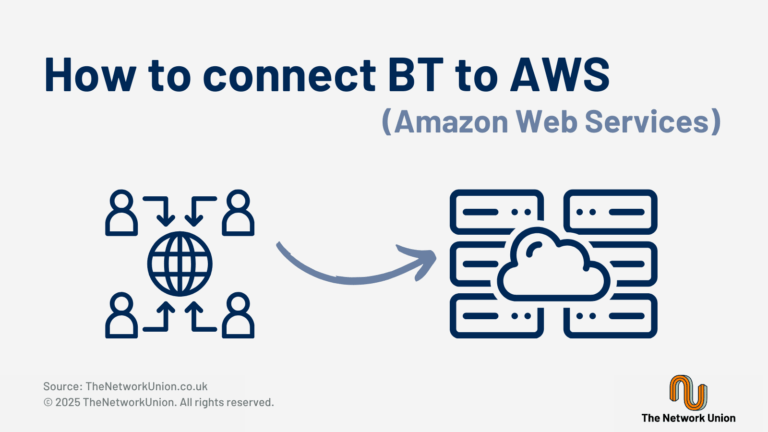 How To Connect BT To Amazon Web Services (AWS).