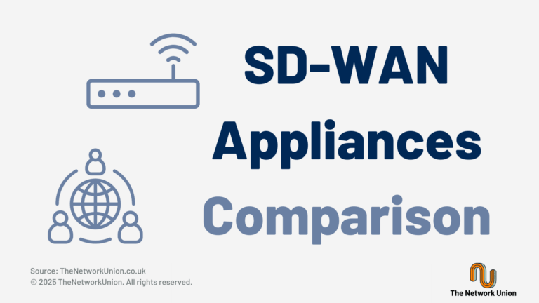 SD-WAN Appliances Comparison.