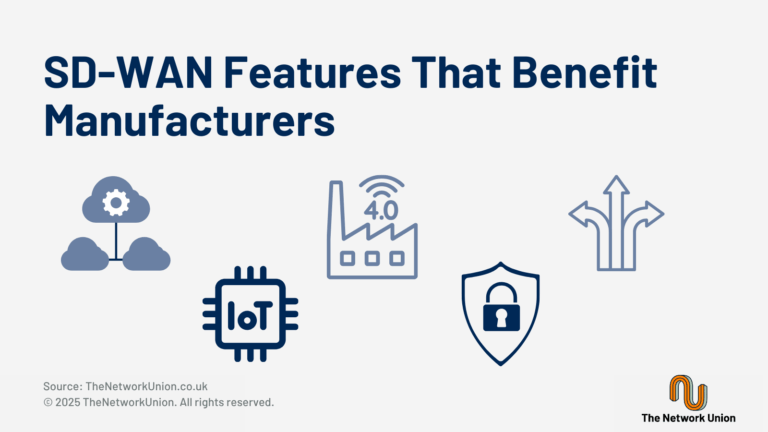 SD-WAN Features That Benefit Manufacturers.