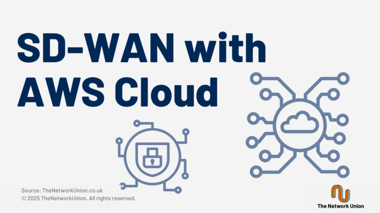 Using SD-WAN with Amazon Web Services (AWS) Cloud.
