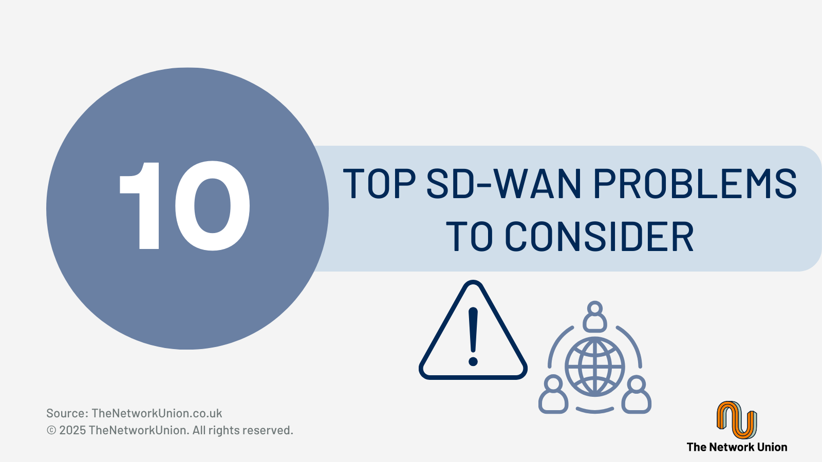 The Top 10 SD-WAN Problems IT Decision Makers Must Consider.
