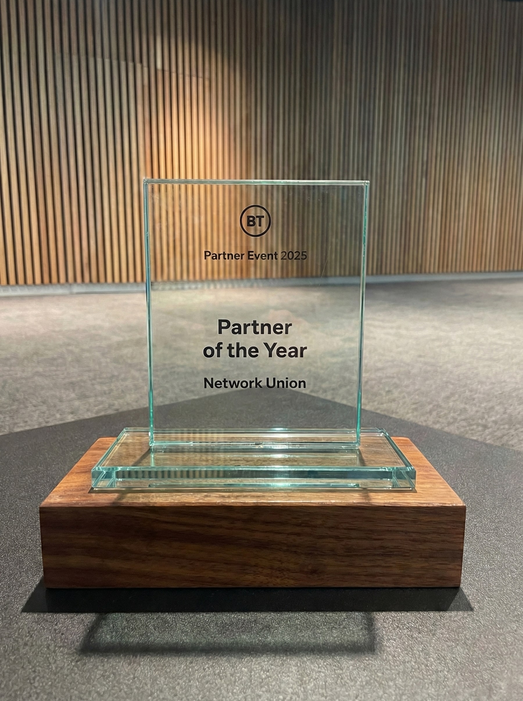 Network Union BT Partner Award